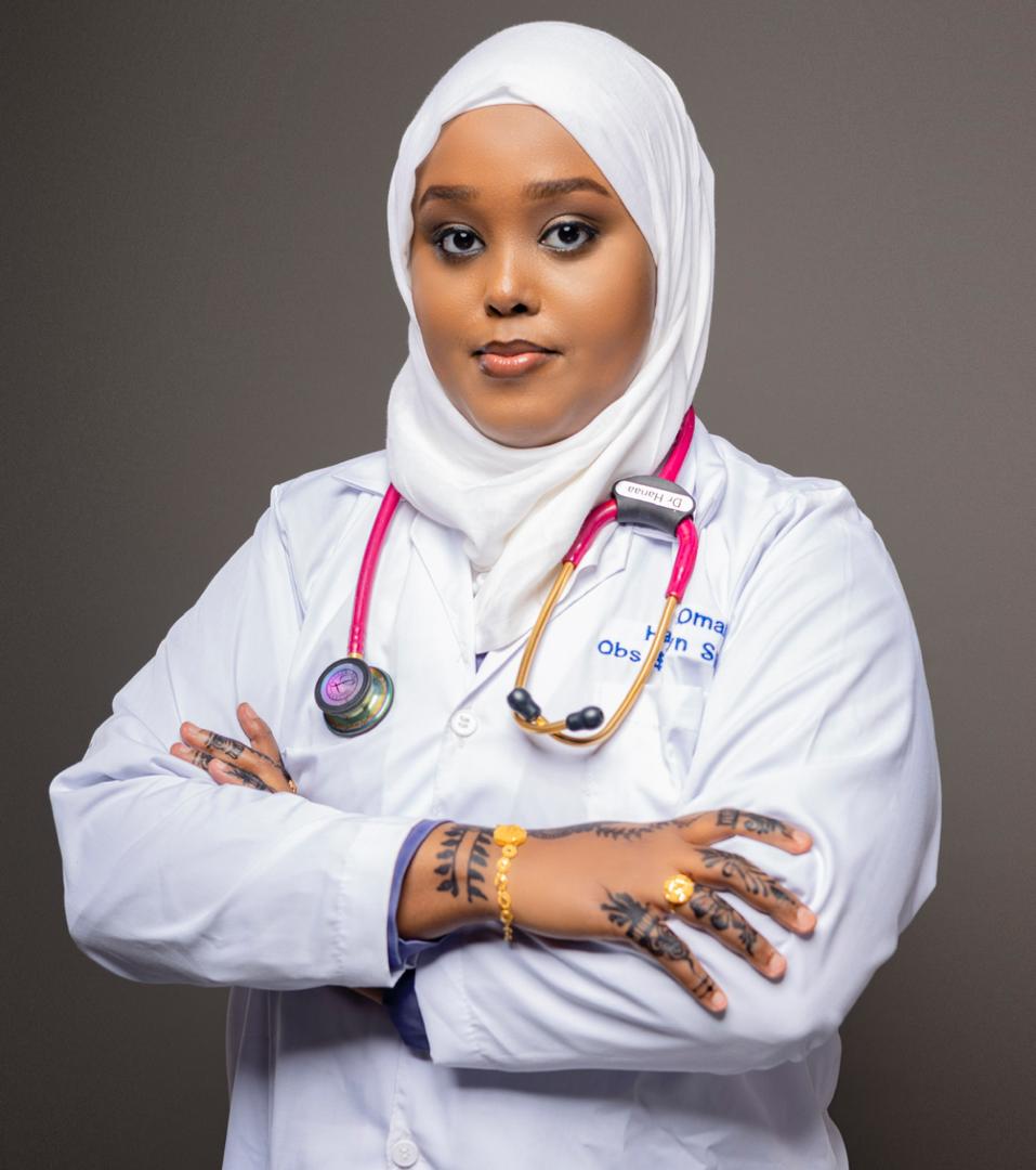 Female doctor smiling